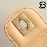 Túi Chanel Small Vanity Case Orange Tweed Lambskin 12CM Best Quality