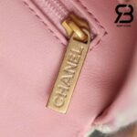 Túi Chanel Small Vanity Case Pink Tweed Lambskin 12CM Best Quality