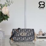 Túi Dior 30 Montaigne Avenue Blue Dior Oblique Jacquard Best Quality