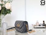 Túi Dior 30 Montaigne Avenue Blue Dior Oblique Jacquard Best Quality