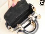 Túi Dior Lady D-Joy Micro Bag Đen Da Cừu 16CM Best Quality