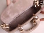 Túi Dior Lady D-Joy Micro Bag Caramel Beige Da Cừu 16CM Best Quality