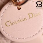 Túi Dior Lady D-Joy Micro Bag Rose Des Vents Da Cừu 16CM Best Quality