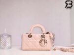 Túi Dior Lady D-Joy Micro Bag Rose Des Vents Da Cừu 16CM Best Quality