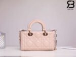 Túi Dior Lady D-Joy Micro Bag Rose Des Vents Da Cừu 16CM Best Quality