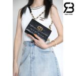 Túi Dior Miss Caro Mini Bag Đen Macrocannage Lambskin Best Quality