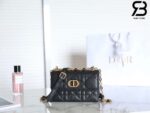 Túi Dior Miss Caro Mini Bag Đen Macrocannage Lambskin Best Quality
