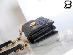Túi Dior Miss Caro Mini Bag Đen Macrocannage Lambskin Best Quality