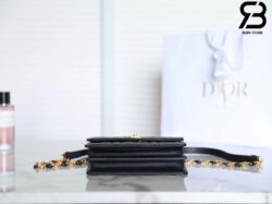 Túi Dior Miss Caro Mini Bag Đen Macrocannage Lambskin Best Quality