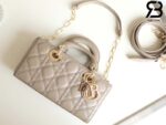 Túi Small Lady Dior D-Joy Bag Biscuit Da Cừu 22CM Best Quality
