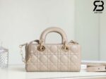 Túi Small Lady Dior D-Joy Bag Biscuit Da Cừu 22CM Best Quality