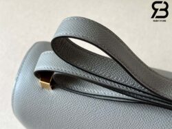Túi Hermes Constance 24 Xám Vert Amande Epsom Khóa Vàng Khâu Tay Best Quality