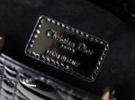 Túi Small Lady Dior D-Joy Bag Màu Đen Patent Da Bê 22CM Best Quality