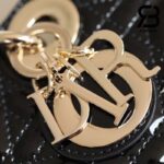 Túi Small Lady Dior D-Joy Bag Màu Đen Patent Da Bê 22CM Best Quality