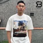 Áo Thun LV Printed Cotton T-Shirt Best Quality