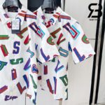Áo LV x NBA Basketball Letters Overshirt White Best Quality