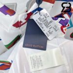 Áo LV x NBA Basketball Letters Overshirt White Best Quality