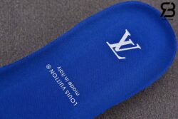 Giày Louis Vuitton Trainer Maxi Navy Blue Best Quality