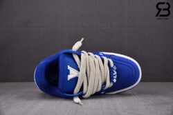 Giày Louis Vuitton Trainer Maxi Navy Blue Best Quality