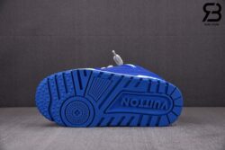 Giày Louis Vuitton Trainer Maxi Navy Blue Best Quality