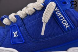 Giày Louis Vuitton Trainer Maxi Navy Blue Best Quality