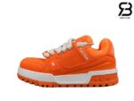 Giày Louis Vuitton Trainer Maxi Orange Best Quality