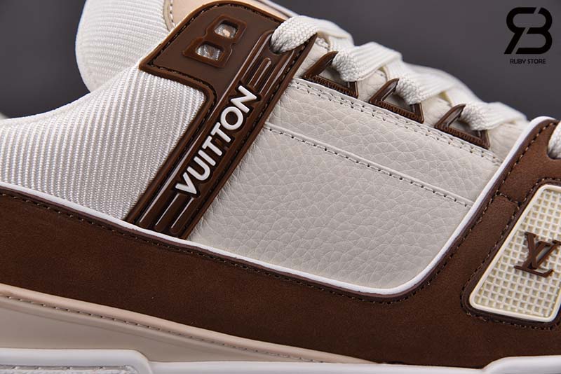 Giày Louis Vuitton Trainer Moka Best Quality
