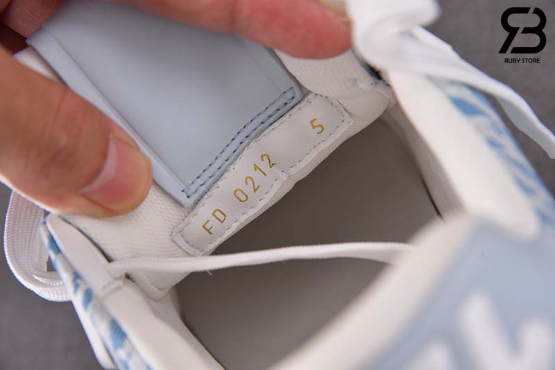 Giày Louis Vuitton Trainer Blue Stripe Monogram Best Quality