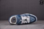 Giày Louis Vuitton Trainer Denim Monogram Best Quality