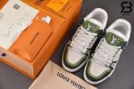 Giày Louis Vuitton Trainer Kaki Best Quality