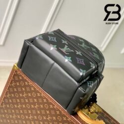 Ba Lô LV Comet Backpack Đen Multicolor Logo Best Quality
