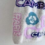 Áo Chanel Jennie 23SS Mini Dress Tweed White Multicolor Best Quality