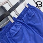 Quần LV x YK Monogram Faces Swim Shorts Blue Best Quality