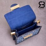 Túi LV Dauphine Mini Monogram Xanh Navy Denim Best Quality