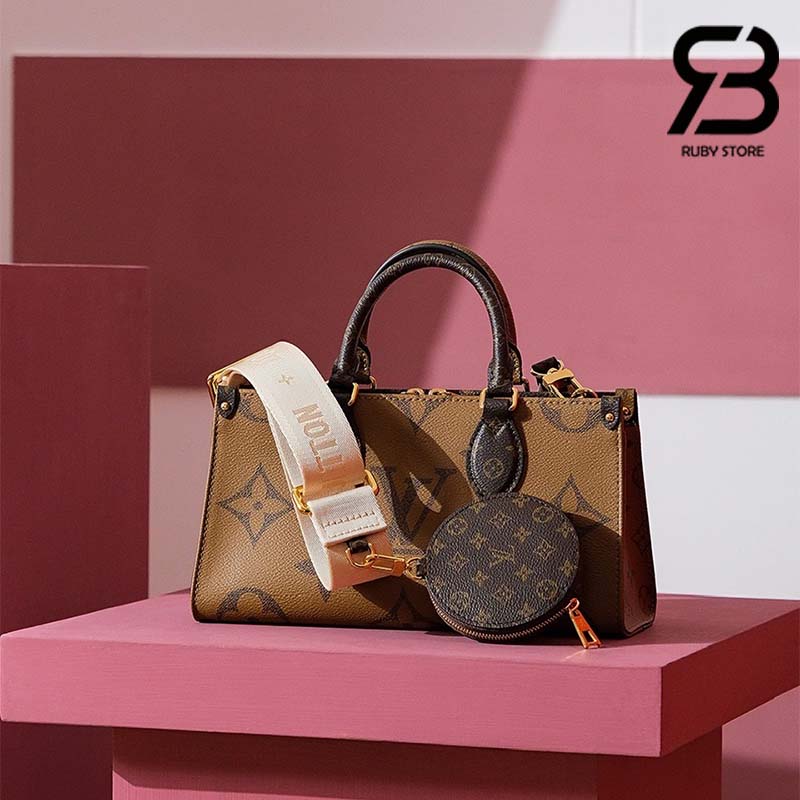 Túi LV Onthego East West Monogram Reverse Canvas Best Quality