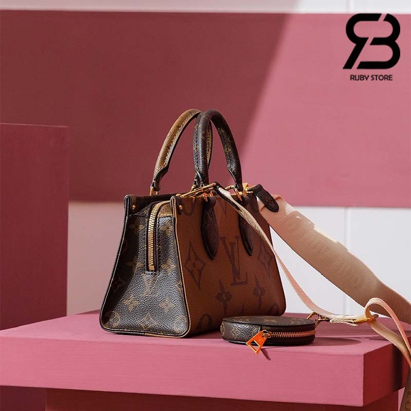 Túi LV Onthego East West Monogram Reverse Canvas Best Quality