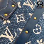 Túi LV Petite Malle Monogram Xanh Navy Denim Best Quality