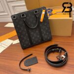 Túi LV Sac Plat Cross Bag Monogram Eclipse Best Quality