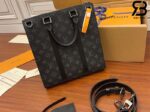 Túi LV Sac Plat Cross Bag Monogram Eclipse Best Quality