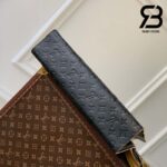 Túi LV Sac Plat NV Bag Đen Monogram Taurillon 38CM Best Quality