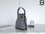 Túi Medium C'est Dior Bag Blue Oblique Best Quality