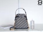 Túi Medium C'est Dior Bag Blue Oblique Best Quality