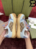 Giày Gucci Screener Sneaker Camel And Ebony GG Canvas 757700 FAB4C 2562