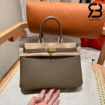 Túi Hermes Birkin 25 Etoupe Xám Da Togo GHW Best Quality