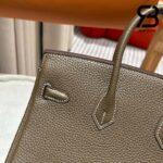 Túi Hermes Birkin 25 Etoupe Xám Da Togo GHW Best Quality