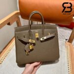 Túi Hermes Birkin 25 Etoupe Xám Da Togo GHW Best Quality