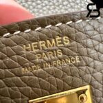 Túi Hermes Birkin 25 Etoupe Xám Da Togo GHW Best Quality