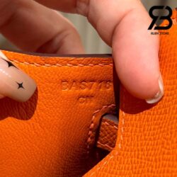 Túi Hermes Birkin 25 Cam Orangre Da Epsom GHW Best Quality