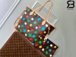 Túi LV x YK Neverfull MM Monogram Multicolor Dots Best Quality