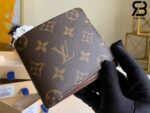 Ví LV Multiple Wallet Momogram Màu Nâu Best Quality